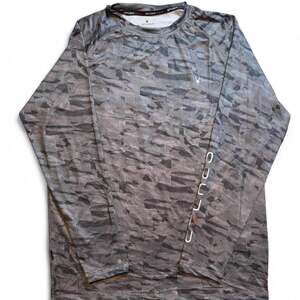 Spyder Swim Long Sleeve Surf Shirt Medium Camo